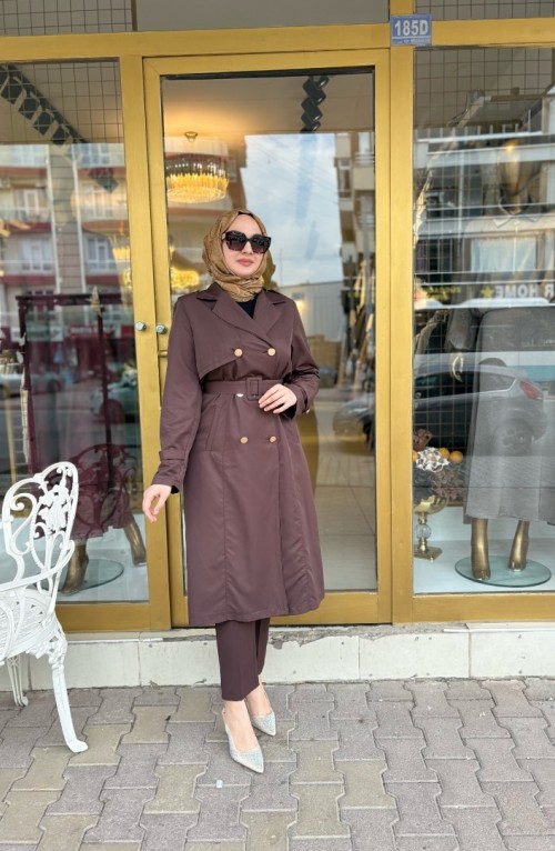 DÖRT DÜĞMELİ TRENÇ DÖRT DÜĞMELİ TRENÇ
