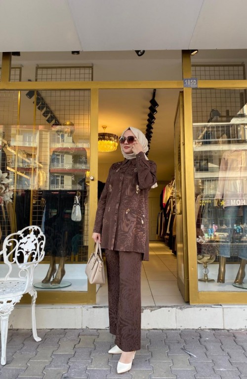 Pul Det. jakar Takım Kahve Kod:19455