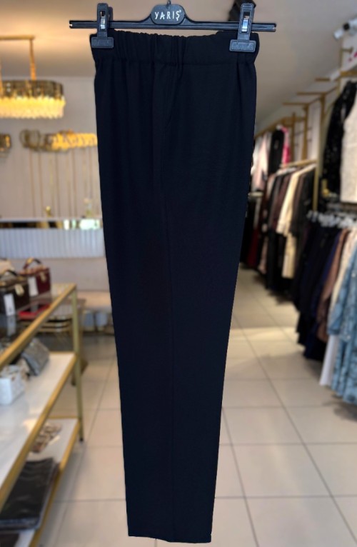 BELİ LASTİKLİ KALEM PANTOLON